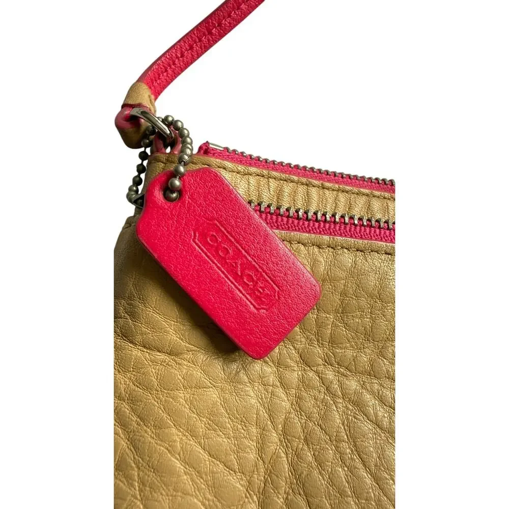 Coach soft pebbled